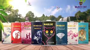 Black Cat talcum powder range